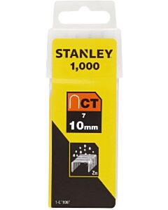 Stanley krammen 10 mm type 7 CT100 1000 stuks