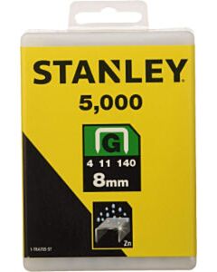 Stanley nietjes 8 mm type G 5000 stuks