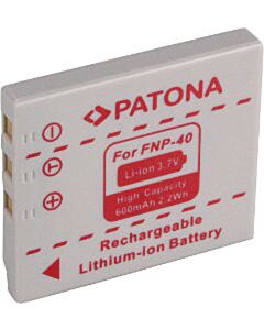 Fujifilm NP-40 / Pentax D-Li8 accu (Patona)