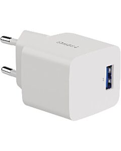 2-Power oplader 12W USB-A wit 2PWC12W01-EU