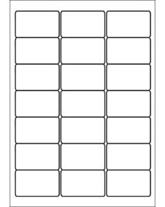 A4 etiketten 63,5 x 38,1 mm wit 100 vel huismerk