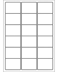 A4 etiketten 63,5 x 46,6 mm wit 100 vel huismerk