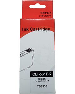 Huismerk Canon CLI-531BK cartridge zwart