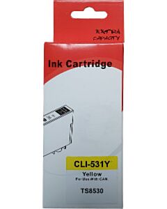 Huismerk Canon CLI-531Y cartridge geel