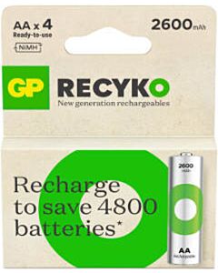 GP ReCyko AA batterijen 2600 mAh (4)