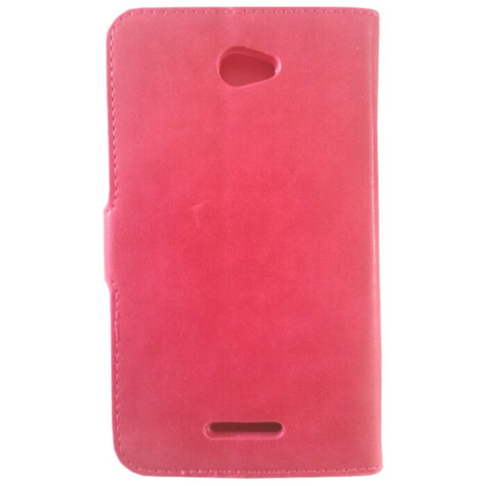 voorzetsel trompet Facet Sony Xperia E4 hoesje roze