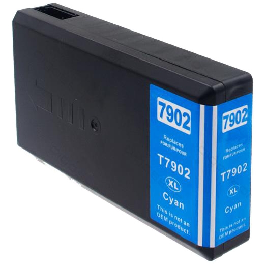 Huismerk Epson 79XL (T7902) cartridge cyaan